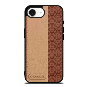 【レア】COACH ケース ブラウン au限定】iPhone 16 Pro Max用 COACH（R）ブックタイプケース／Hazelnut